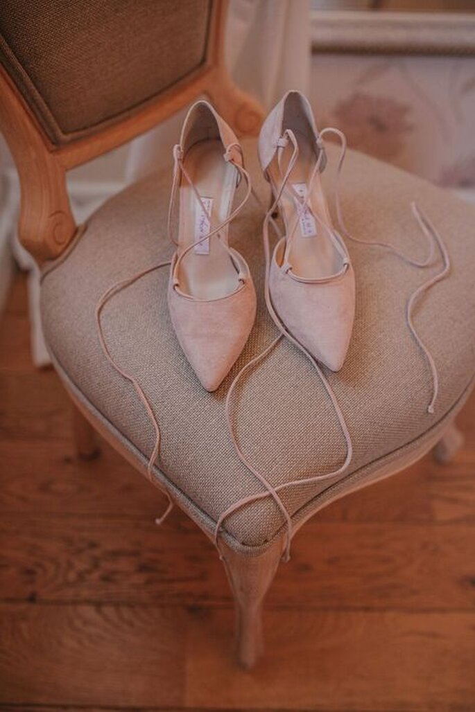 Franjul zapatos novia