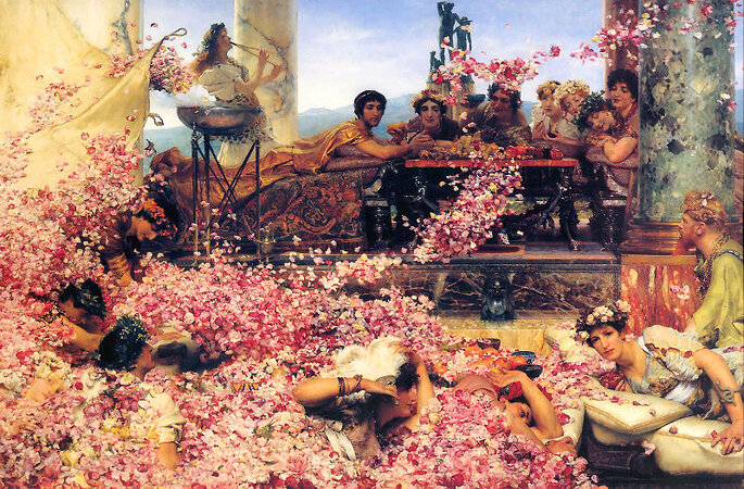 Le tableau de Lawrence Alma-Tadema a largement inspiré la collection de robes de mariée. Photo: Wikipedia.org