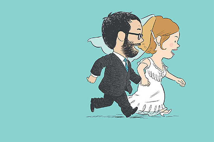 Portada del cómic 'Escenas de un matrimonio inminente'. Foto: Editorial Sins entido.