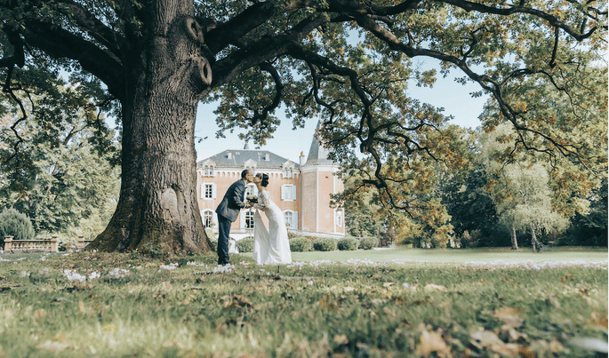 Romantic outdoor photo session