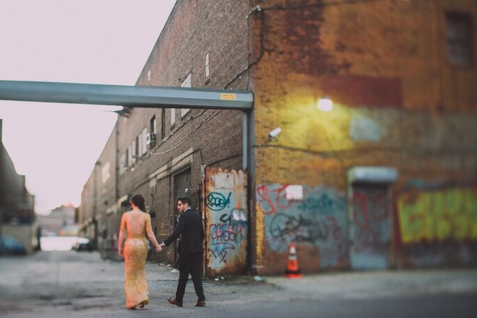 Rustikale Vintage Hochzeit Im Urbanen Loft Maya Und Uri Geben Sich In