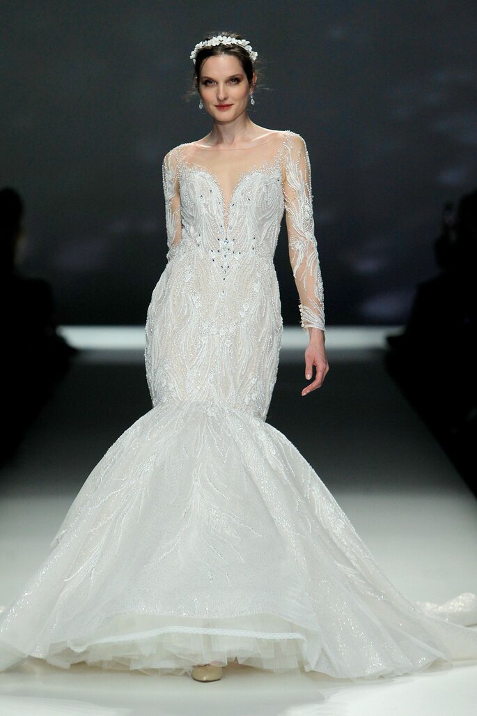 Abito da sposa a sirena Mod. Amalia - LeMieNozze SHOP