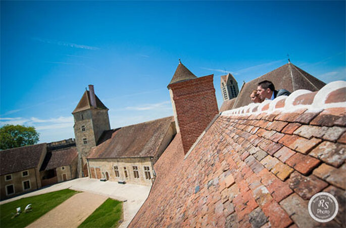 Mariage Delphine et Aurélien au Château de Bierville - Photo : Roger Savry