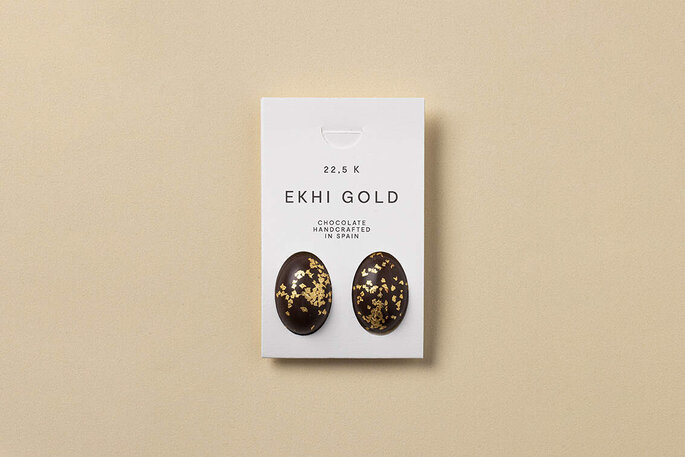 Ekhi Gold Chocolates detalles boda Navarra