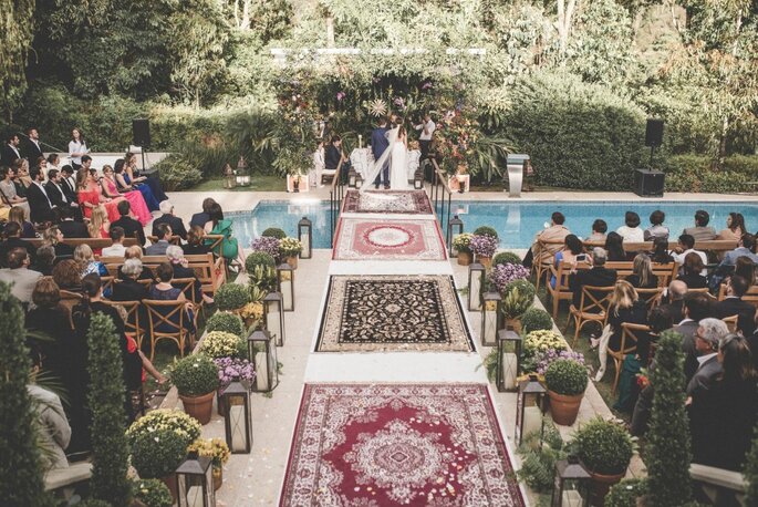 Decoración de altar para boda: 15 propuestas mágicas