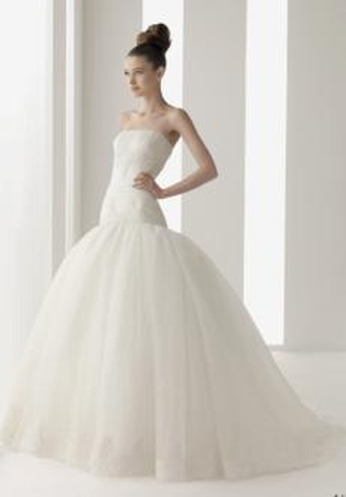 Colección de vestidos de novia palabra de honor 2011