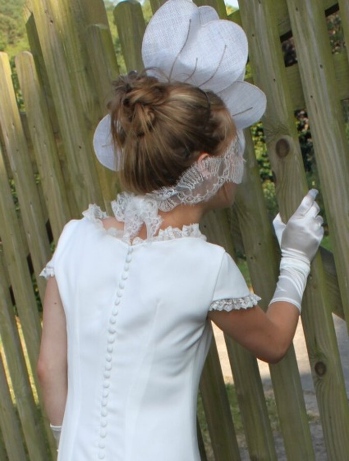 Robe de mariée sur mesure Pascale de Lavernette 2014 - Modèle : Pipa