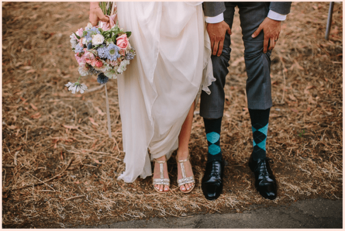 Una boda casual, rústica y encantadora en Oakland, California - Foto Danielle Capito