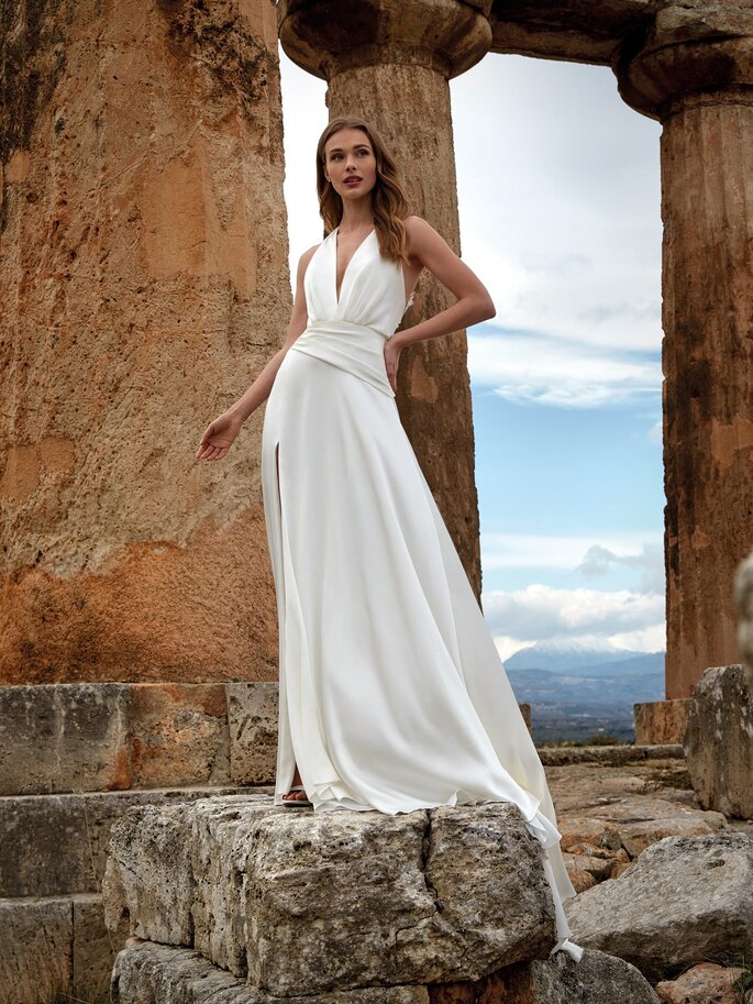 Vestidos de novia corte recto