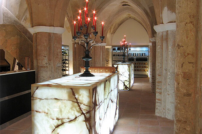 La bodega permite realizar catas de los vinos de la tierra. Foto: Convento do Espinheiro