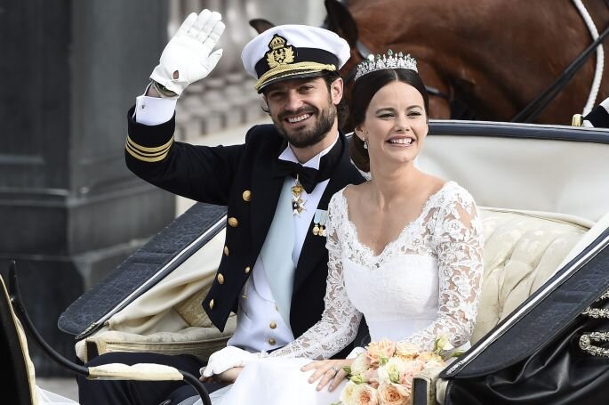 Príncipes Carlos Felipe y Sofía de Suecia. Créditos: Gtres Online