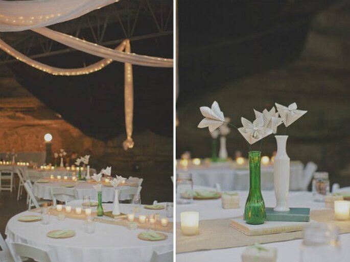 Flores de papel para tu boda - Fotos: Green Wedding Shoes
