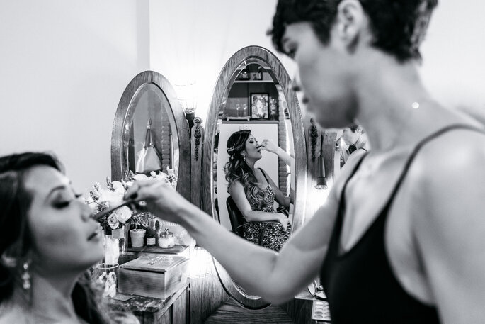 Cabelo e maquiagem da noiva: Jackeline Monteiro - Foto: Ricardo Jayme - Wedding & Love Photo