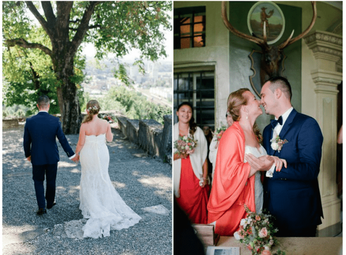 Eine romantische und elegante Hochzeit in der Schweiz - Foto Nadia Meli