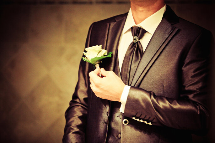 Photo www.mon-mariage-gay.info boutonniere marie╠ü