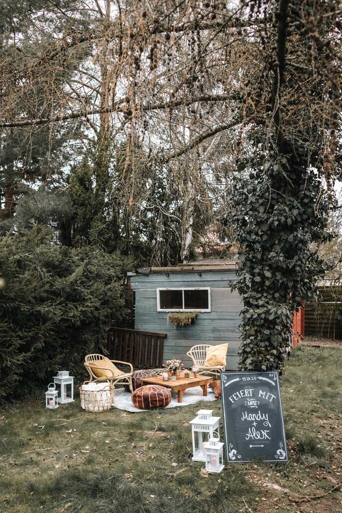 Hochzeit im Garten, Outdoor Wedding