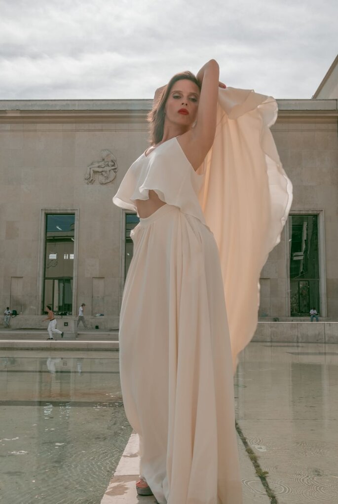 Oksana Coquard - créatrice de robe de mariée à Paris 