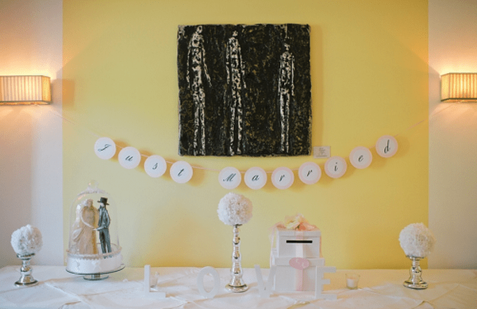 Decoración de una novia con estilo femenino para su boda - Foto Nadia Meli 