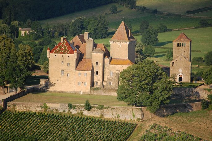 Château de Pierreclos - Lieu de réception mariage - Bourgogne
