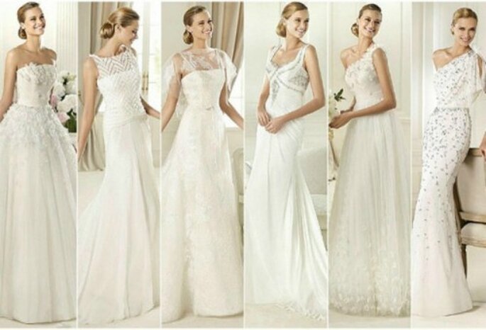En quel tissu sera votre robe de mariée 2013 ? - Photo : Pronovias