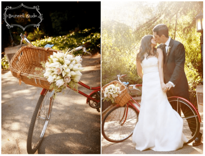 Decoración de una boda con bicicletas - Foto Boutwell Studio