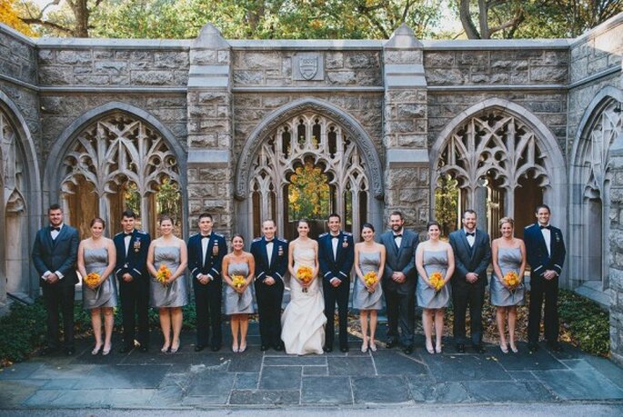 Real Wedding: Una boda hermosa con un Capitán de la Fuerza Aérea vestido de novio - Foto BRAUN Photography