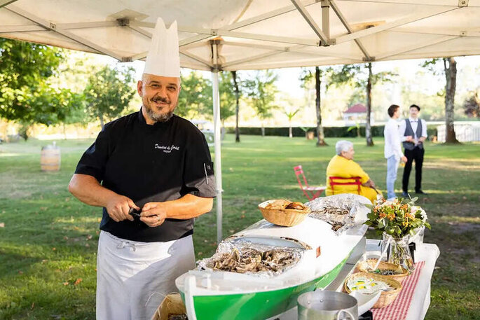 Atelier culinaire pour un mariage en Gironde