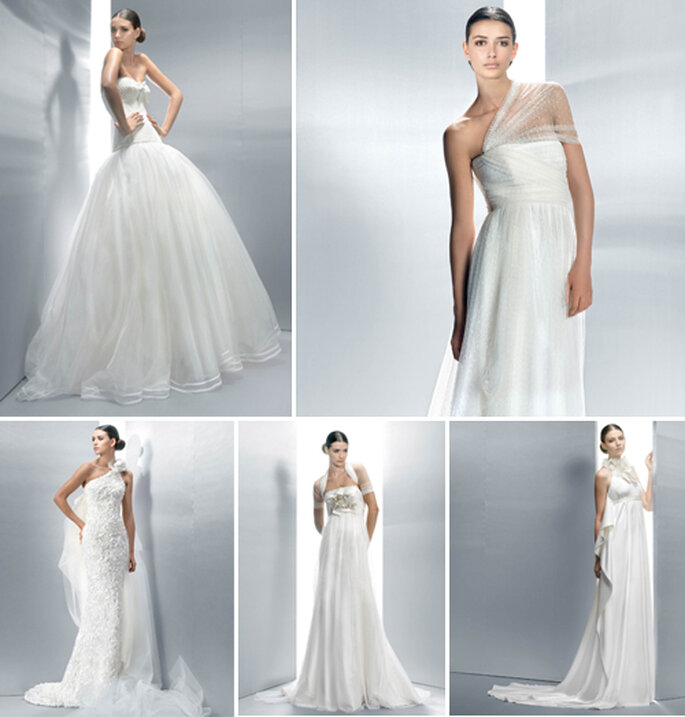 Coupe sirène, princesse, taille empire : toutes les robes Jesus Peiro 2012 sont élégantes et féminines