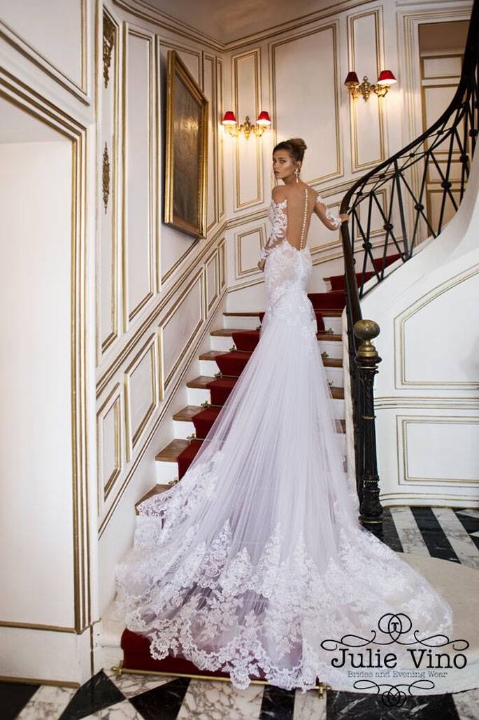 Por qué están de moda los vestidos de novia corte sirena - Julie Vino