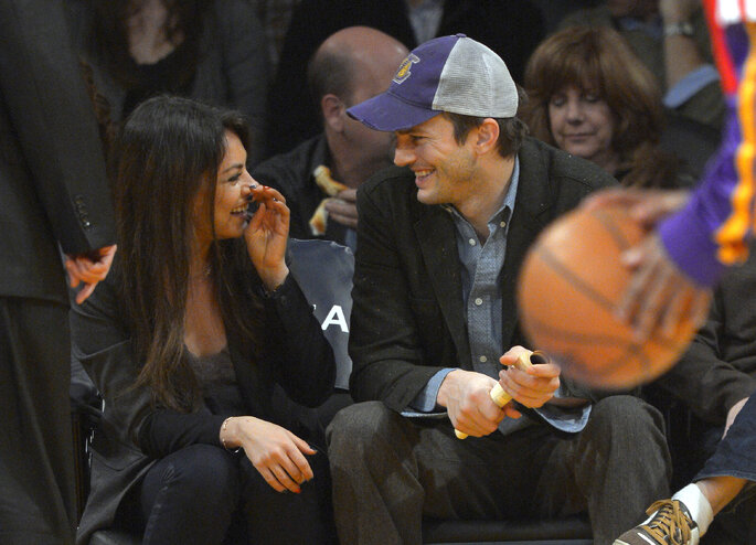 Ashton Kutcher et Mila Kunis, Gtres Online.