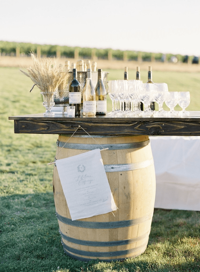 Die perfekte Weinauswahl zum Hochzeitsmenü