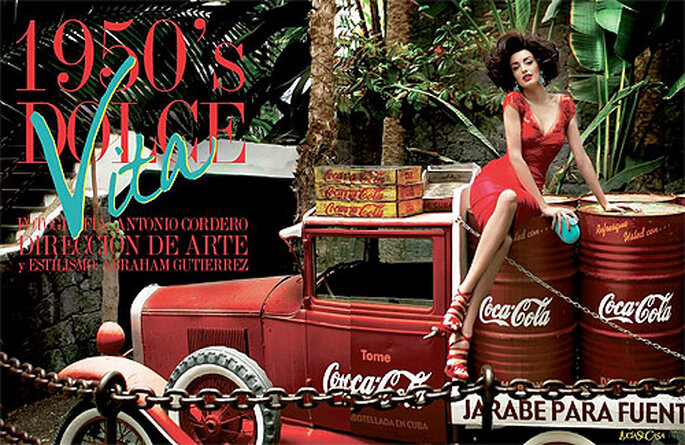 La revista de novias LucíaSeCasa tiene sus propios editoriales de moda de fiesta y novia. Foto: LucíaSeCasa
