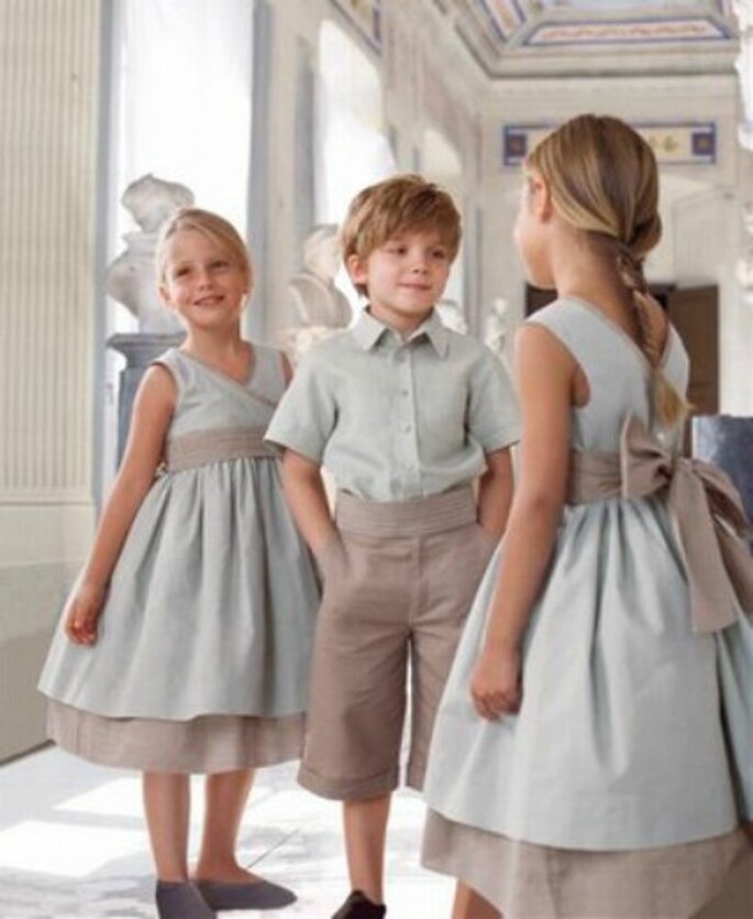La tenue des enfants d'honneur, un point phare du mariage ! - Source : Cyrillus