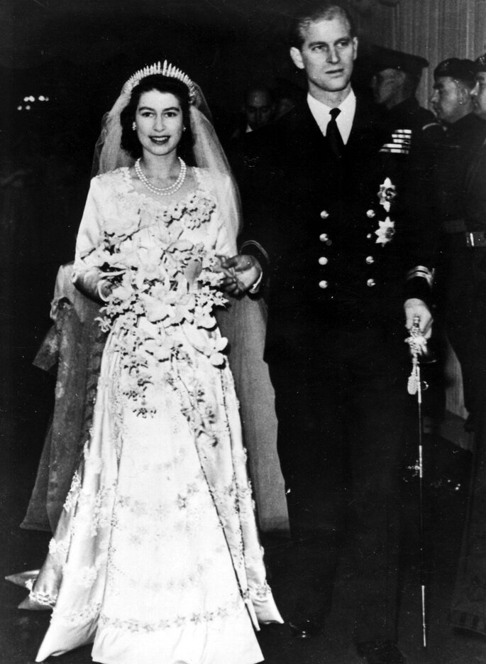 Isabel II del Reino Unido y Felipe de Edimburgo. Foto: Gtres