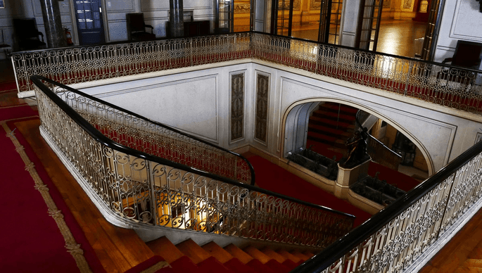 Escadaria do Palácio Ateneu Comercial - Porto