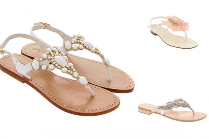 5 tendencias para el 2013 en zapatos de novia - Keneth Cole y Mary Janes