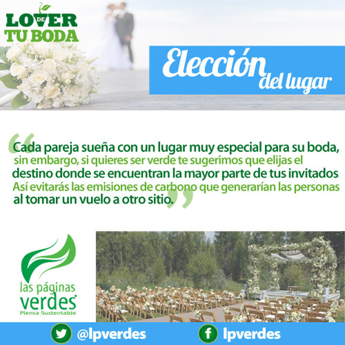 Ecotip. Elección del lugar para una boda ecológica - Foto Las Páginas Verdes