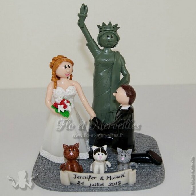 Figurines personnalisées : un souvenir magique et inoubliable de votre mariage - Photo : Flo et Merveilles
