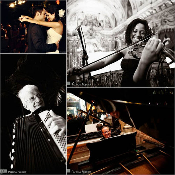 Los músicos siempre alegran la vida. FOTOS: Patricia Figueira y Priscilla Hossaka.
