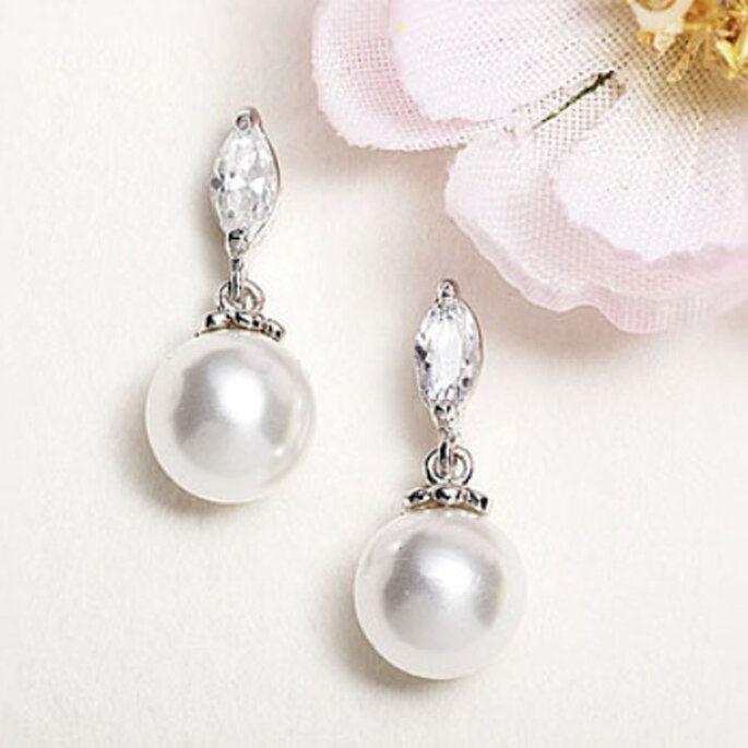 Perlas, oro blanco y diamantes: lujo para tu boda y por siempre