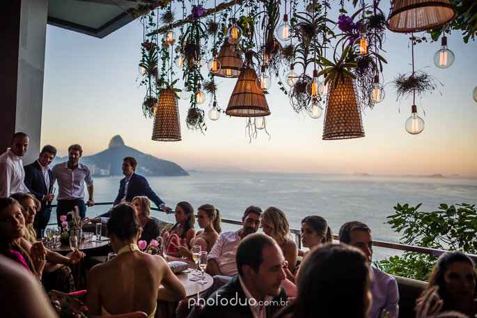 Casamento de frente para o mar no Rio de Janeiro