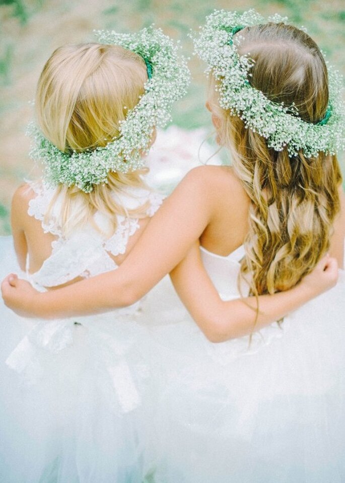 Encantadores vestidos en lindos colores para tus pajes de boda - Foto Amelee Bridal