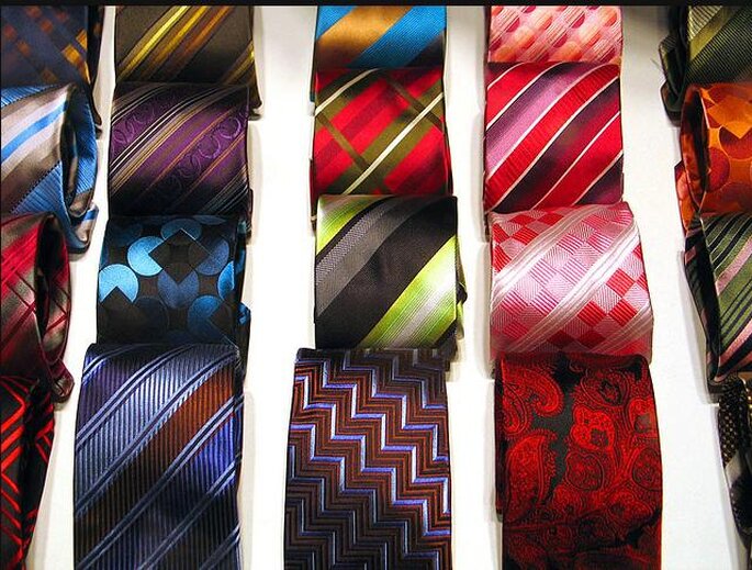 Encontrar corbata es fácil, hay muchas opciones. Foto de Fernando de Sousa