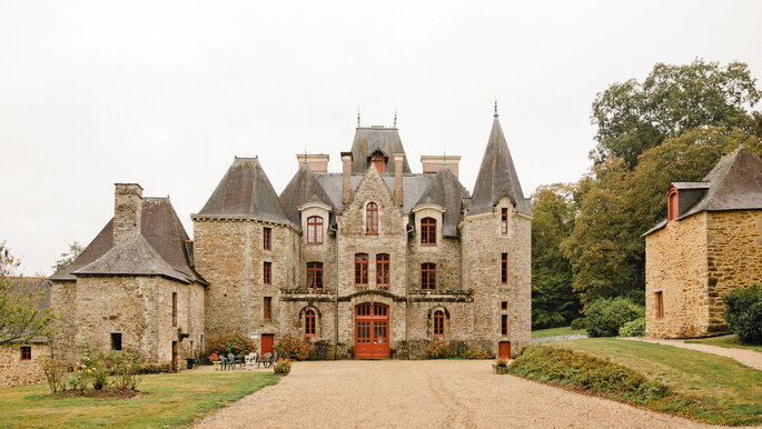 château pour mariage en hiver en Bretagne
