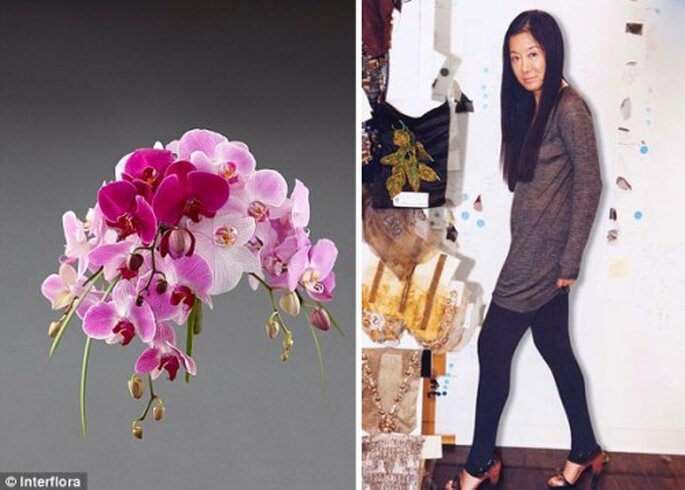 Vera Wang diseña coleccion de arreglos florales para bodas - Foto Interflora, Vera Wang Facebook