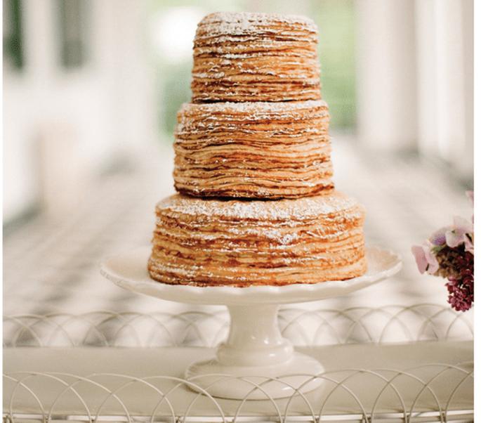 El naked cake, la tendencia más deliciosa en pasteles de boda - Foto Eric Kelley