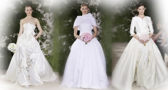 Brautkleider von Carolina Herrera Kollektion 2012
