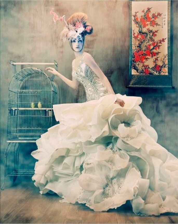 Transformación y reinterpretaciones de los vestidos de novia - Foto M Conover