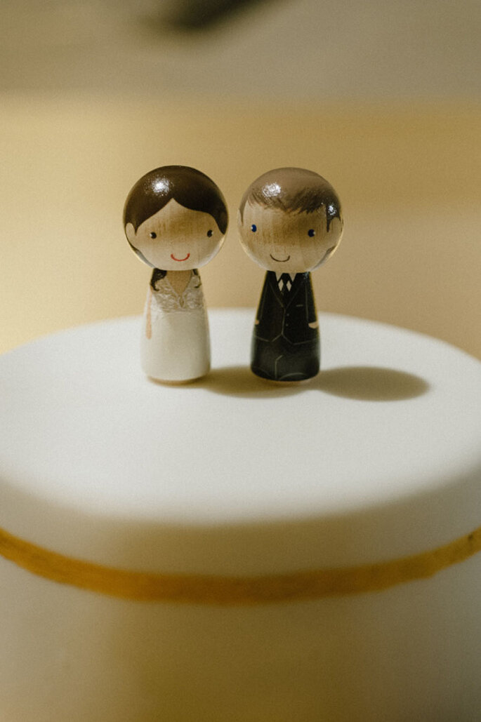 Muñecos para torta de matrimonio