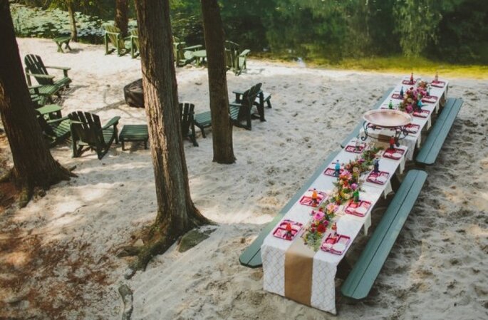 Montajes perfectos para una boda en la playa - Foto With Love and Embers